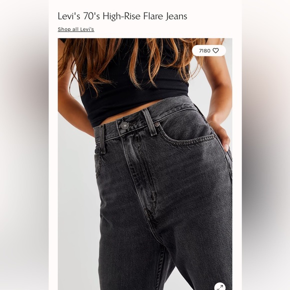 Levi’s 70s flare jeans - Picture 3 of 8